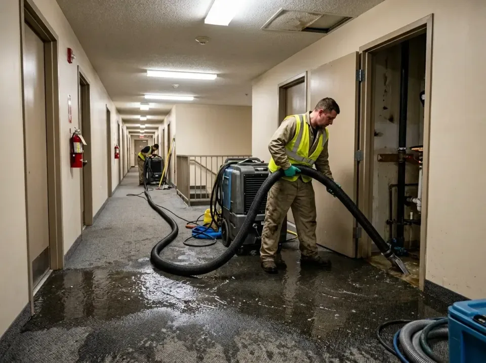 multi-unit-apartment-hallway-f-005 — frequently asked questions, Emergency Burst Pipe Water Extraction & Removal in Shiner,…